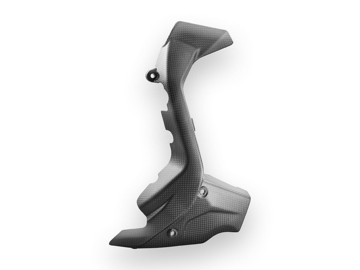 CRB172O - DIAVEL V4 MATT CARBON SPROCKET COVER