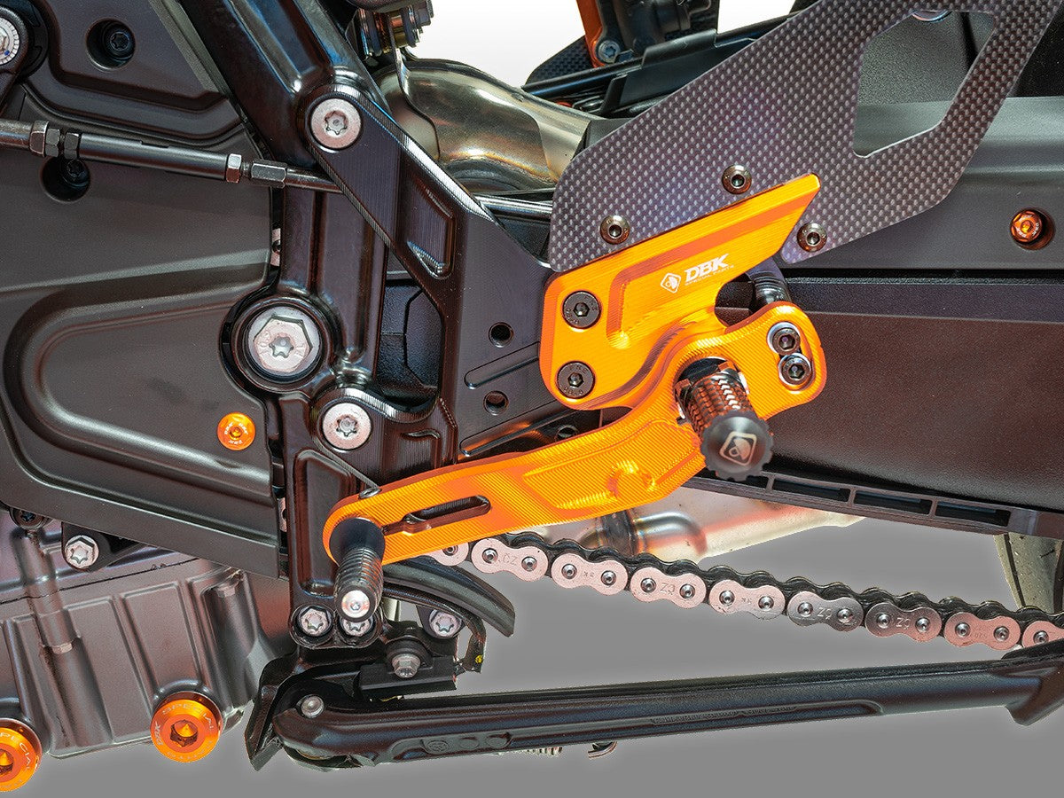 PRKTM01 KTM 990 Duke Adjustable Pilot Rearsets Kit