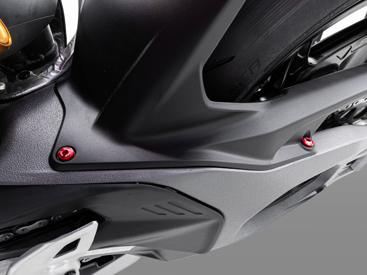 KVT98 Panigale V4 MY 2025 Rear Hugger Screws Kit