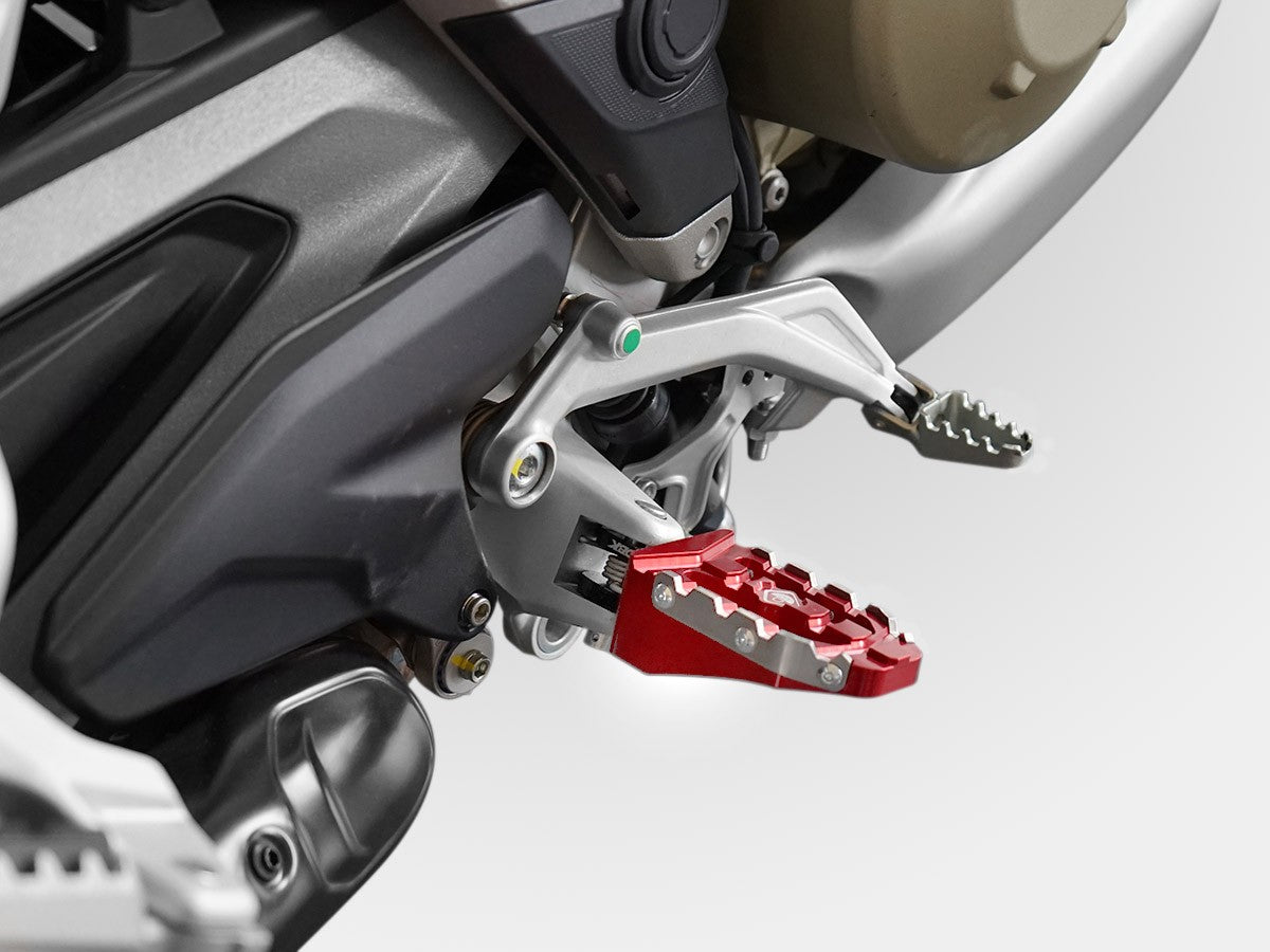 PPDV10 DUCATI ADJUSTABLE OFF-ROAD PILOT PEDALS KIT (Ø6mm PIN)