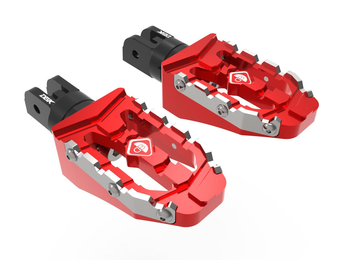 PPDV10 DUCATI ADJUSTABLE OFF-ROAD PILOT PEDALS KIT (Ø6mm PIN)