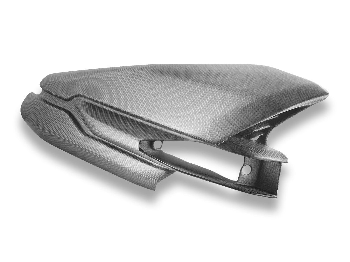 Ducati XDIAVEL V4 Pair Of Side Covers Under The Tank In Matt Carbon