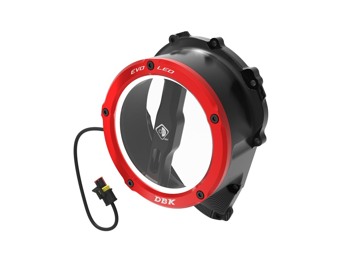 Triumph Street Triple 765 Clear Clutch Cover LED 3D-EVO