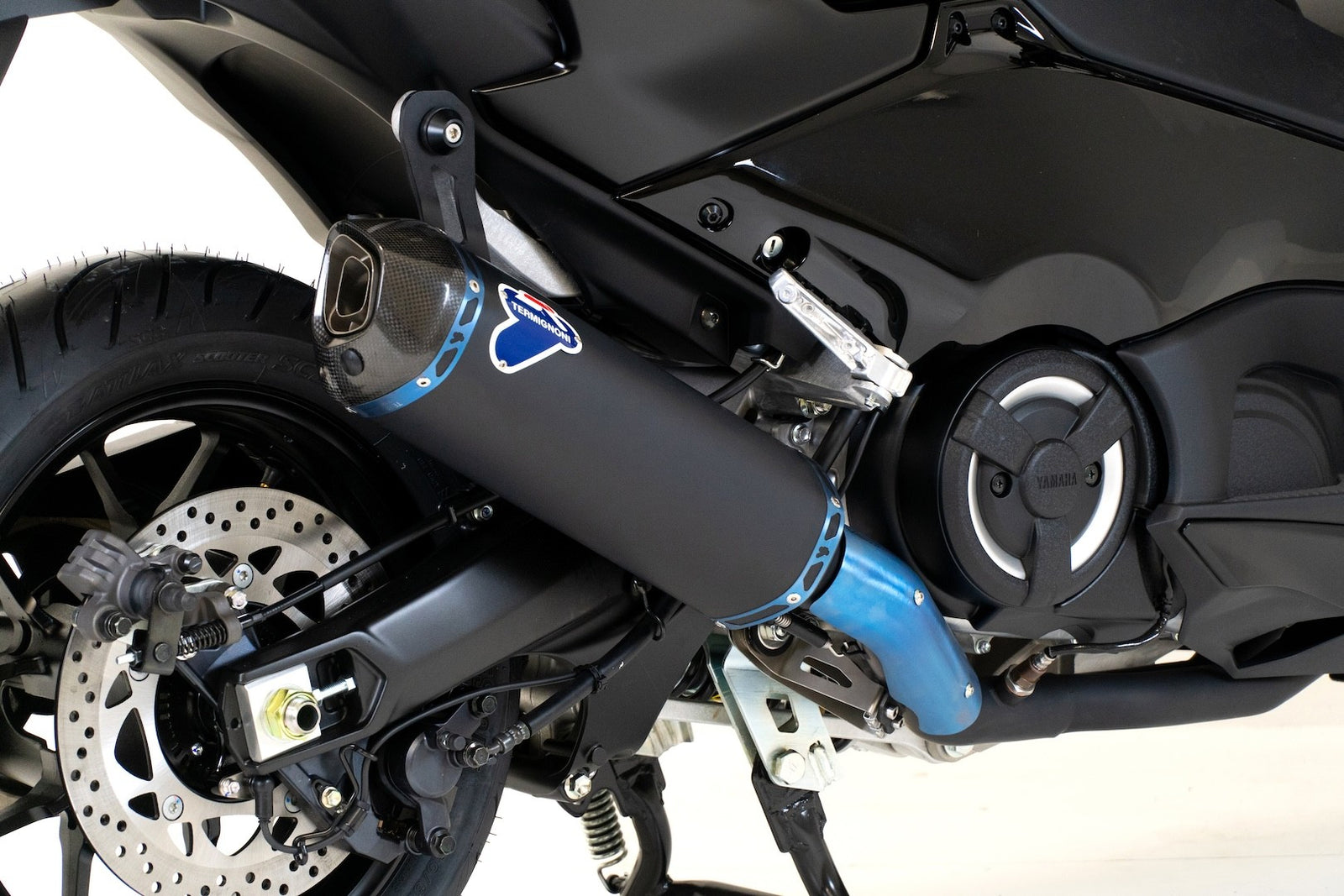 Y12609400BNC Termignoni Full Exhaust Black Titanium Yamaha T-Max