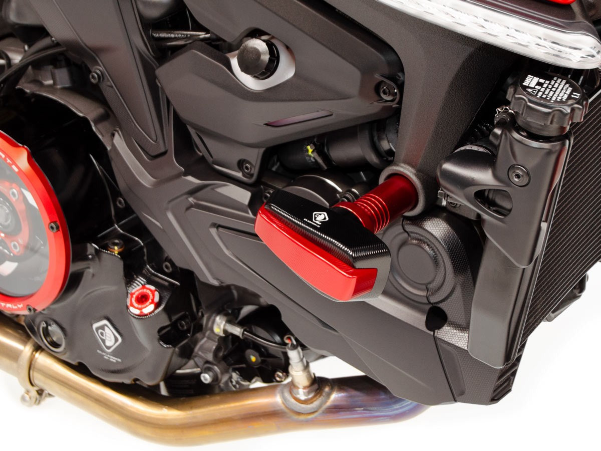 Frame Protections With CNC Sliders Ducati Monster