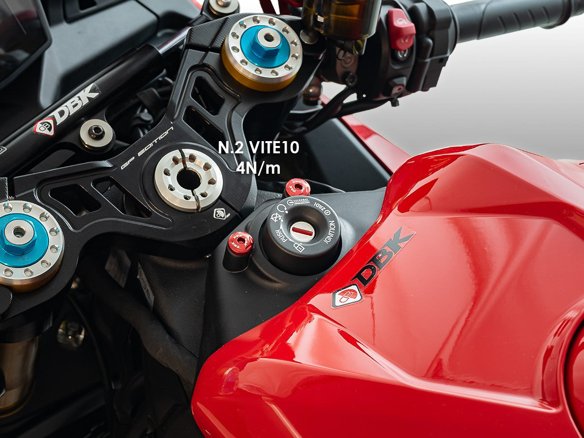 Ducati Panigale/Streetfighter V2 2025 Key Cover Screws Kit