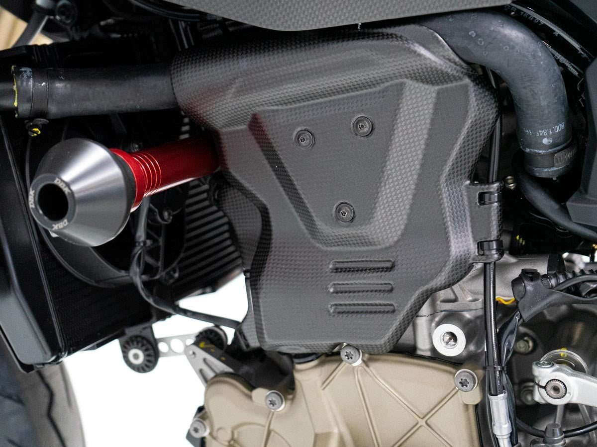 Ducati Hypermotard 698 Mono Matt Carbon Engine Cover LH