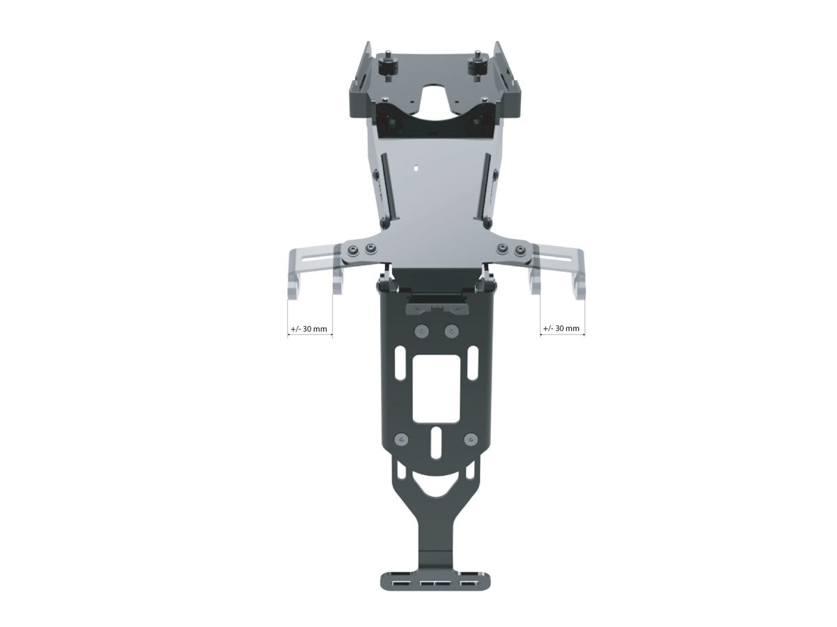 Ducati Multistrada V4 2025 Adjustable License Plate Holder