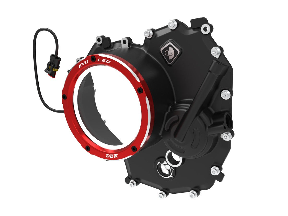 Clear Clutch Cover EVO LED Ducati V2