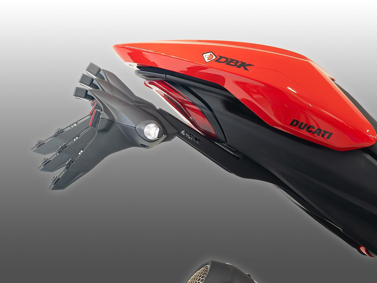 Ducati Monster V2 Adjustable License Plate Holder