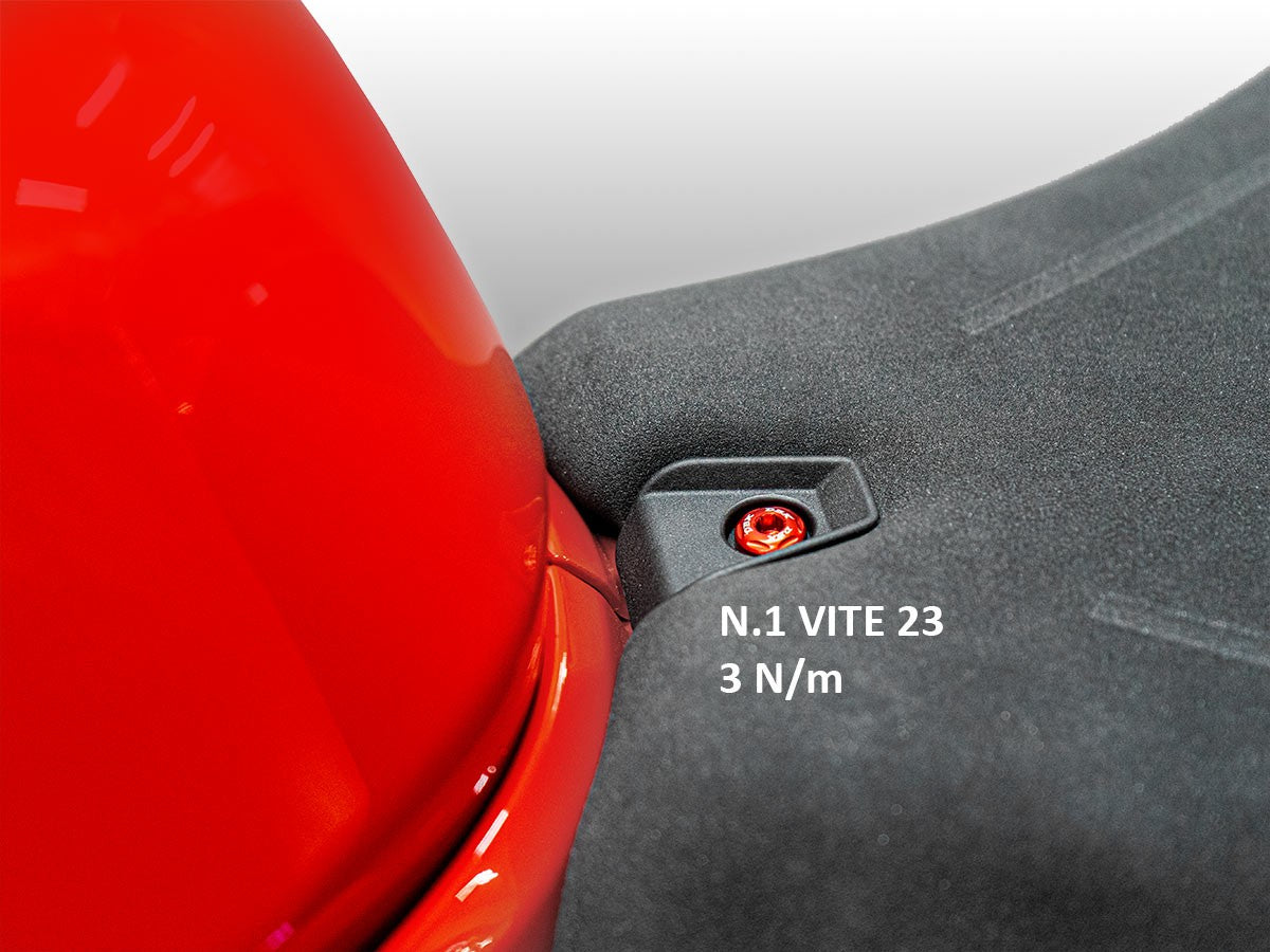 KVT105 Panigale V4 MY 2025 Seat Screw Kit