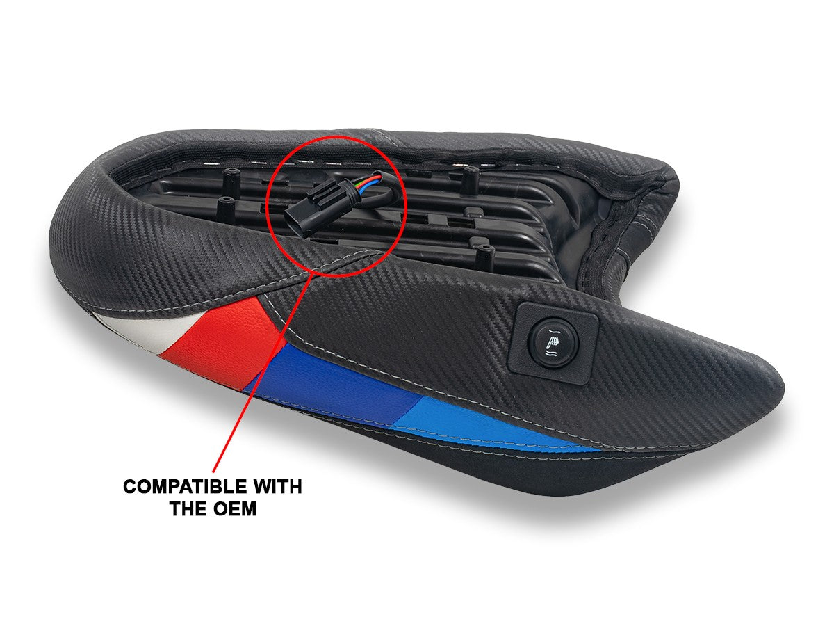 SESR01 - BMW R1300GS STANDARD HEATED SEAT FULL COMFORT (RIDER + PASSENGER)