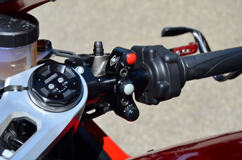 CPPI07 V4 Bracket Brake Pump Brembo Radial With Buttons Integrated