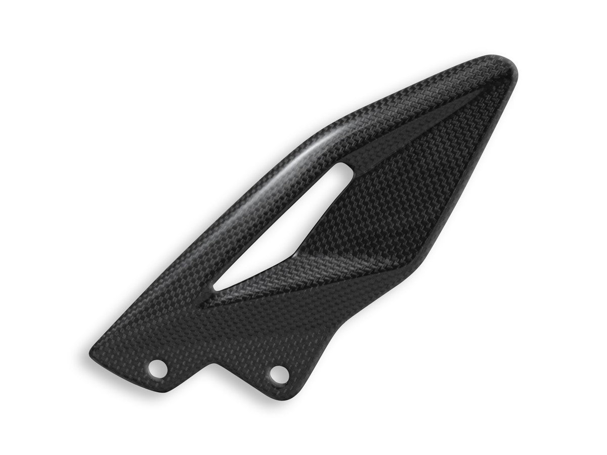 CRB90L Triumph Street Triple Glossy Carbon Heel Guards