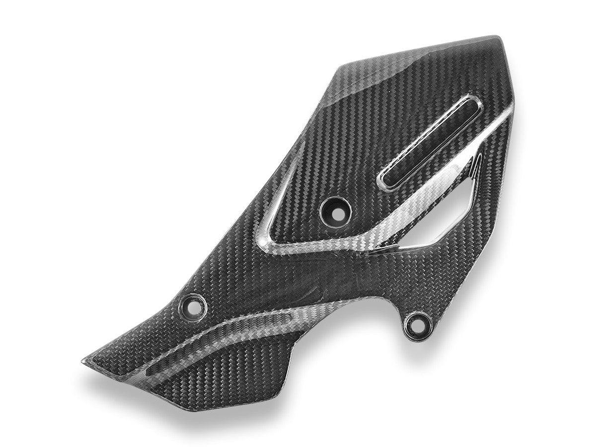 CRB246L BMW R1300GS Adventure Glossy Carbon Heel Guards