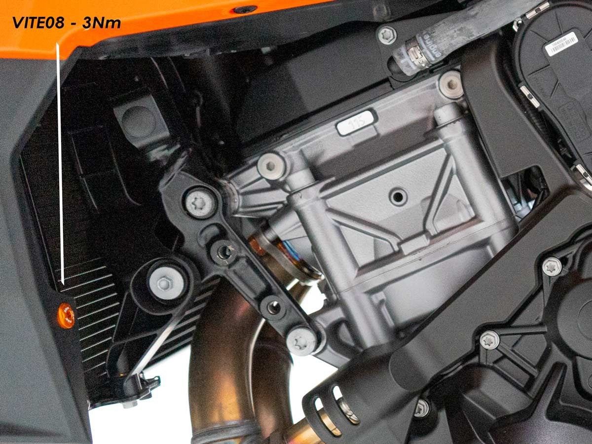 KTM 990 Duke Front Side Panels Screws Kit