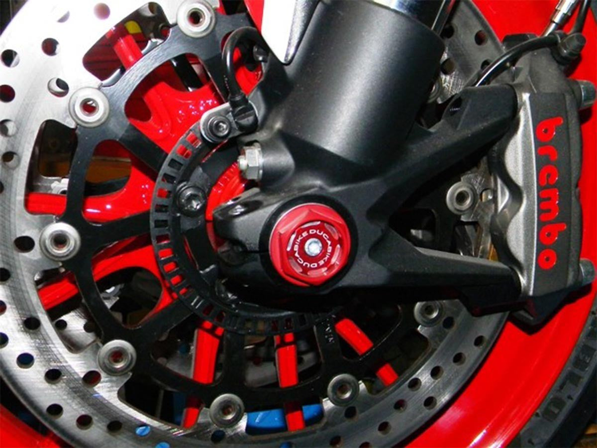TRS02 Left Front Wheel Cap Bicolor