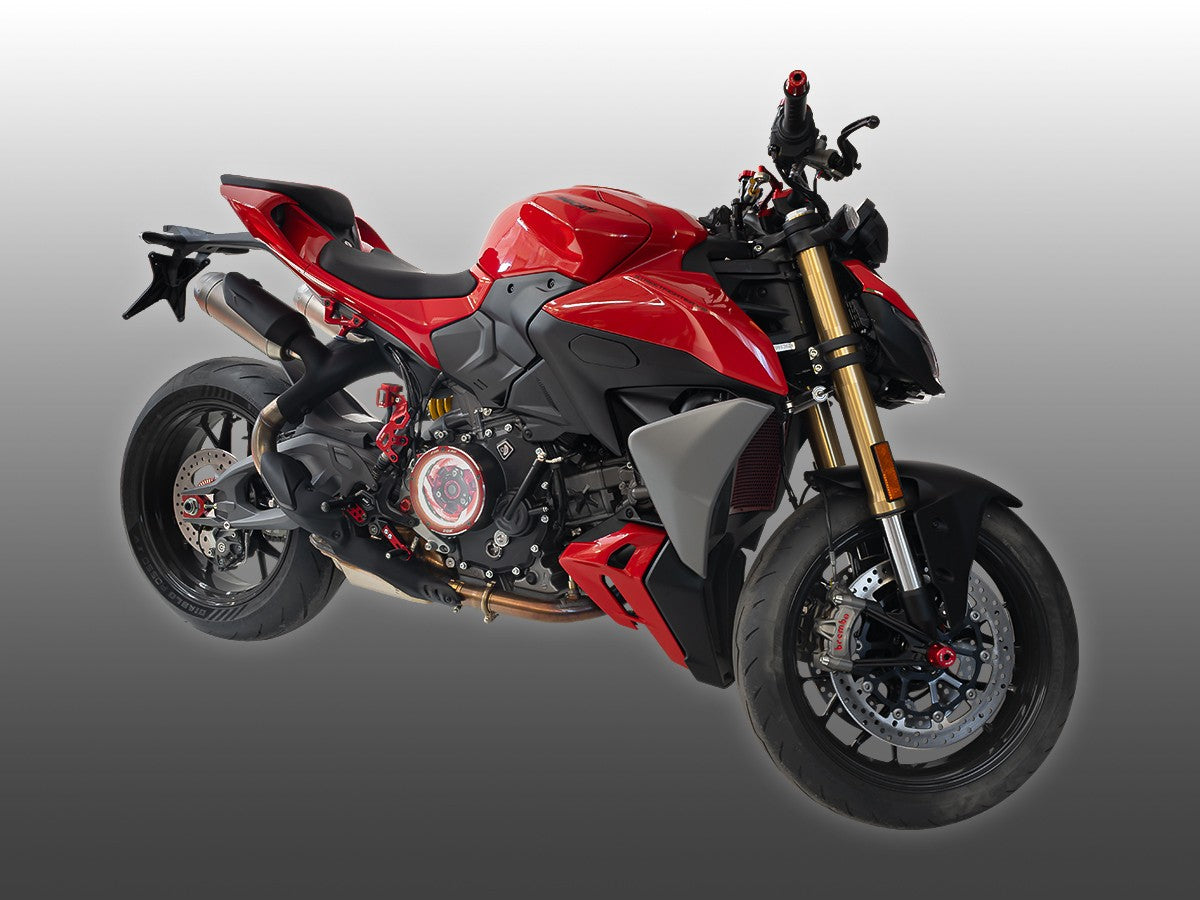 Clear Clutch Cover EVO LED Ducati V2