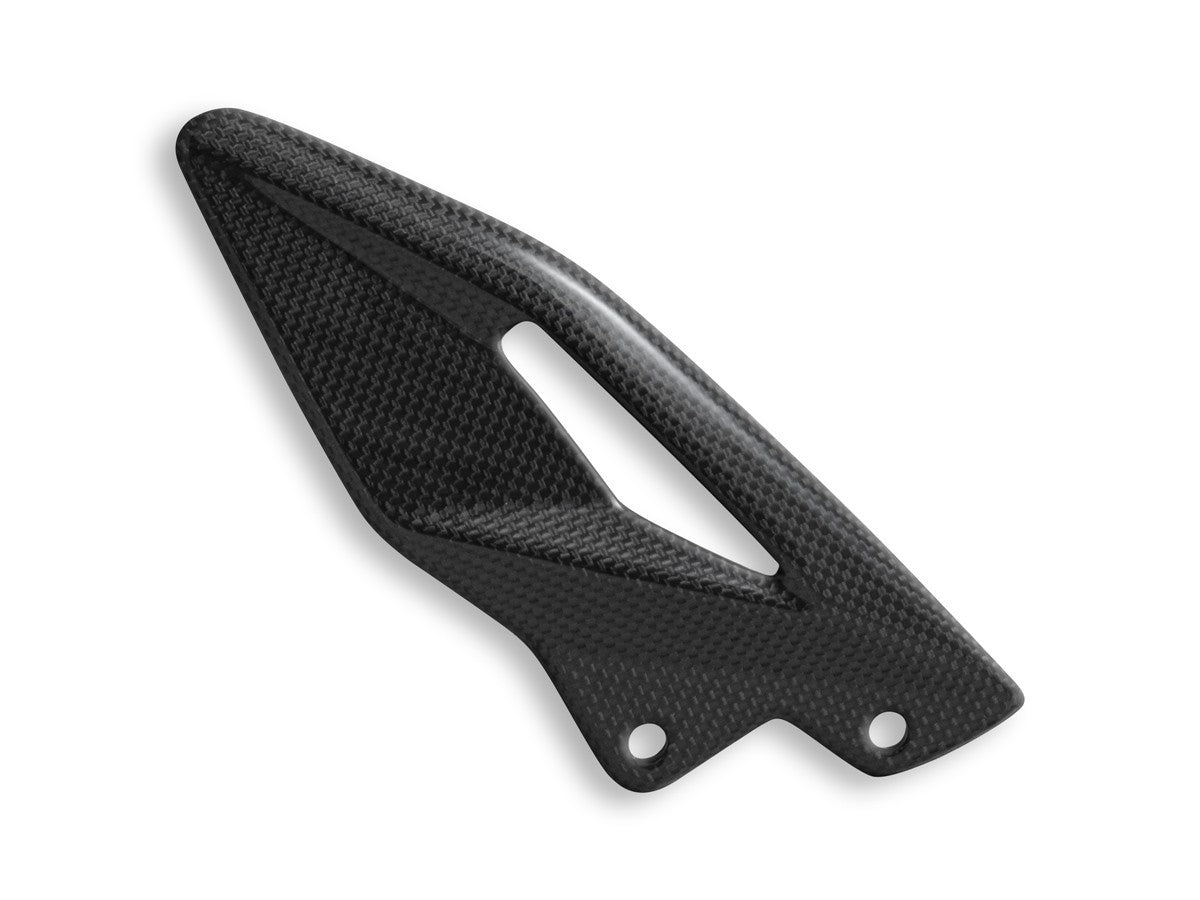 CRB90L Triumph Street Triple Glossy Carbon Heel Guards
