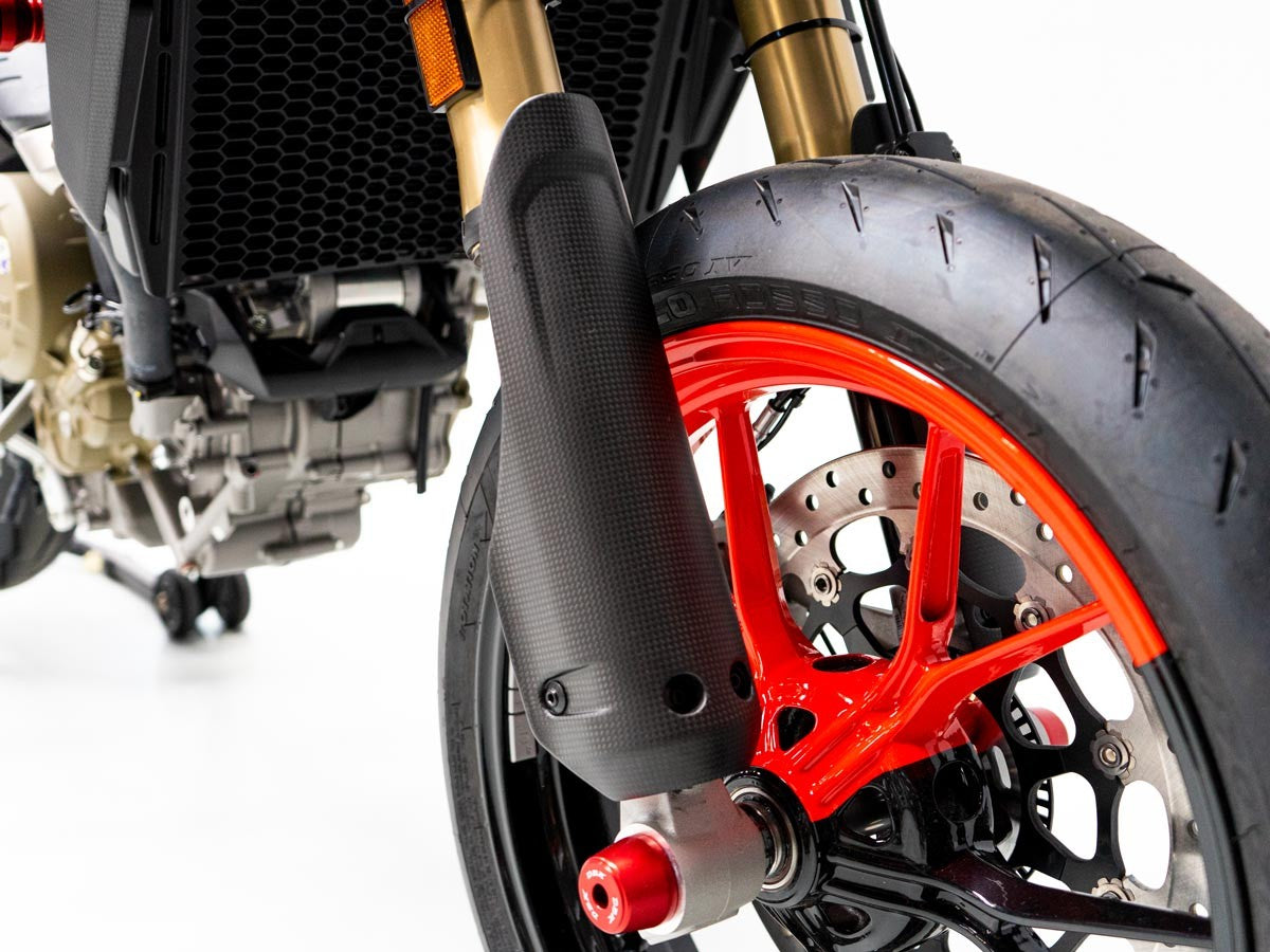 Ducati Hypermotard 698 Mono Matt Carbon Front Fork Covers