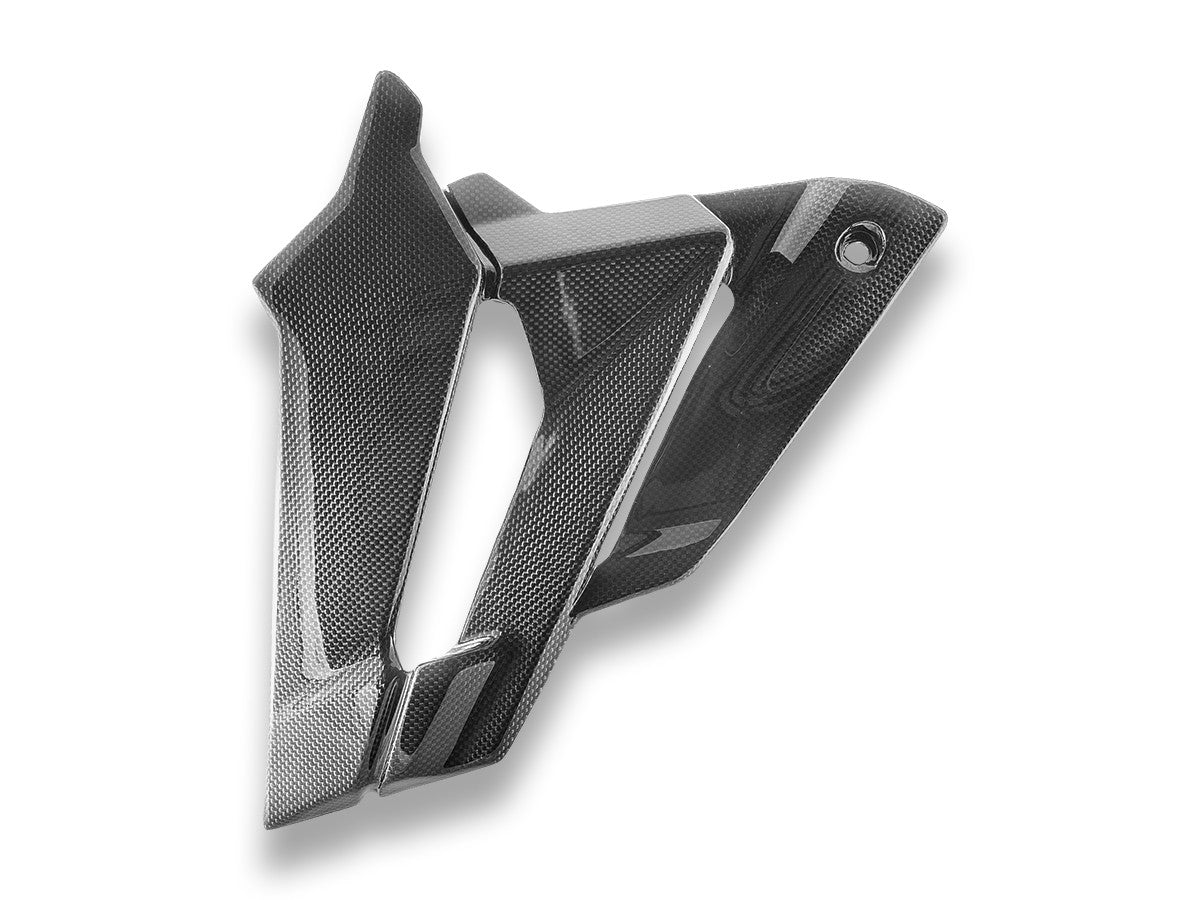 Ducati Streetfighter V4 MY2025 Pair Of Belly Pan Covers, Glossy Carbon