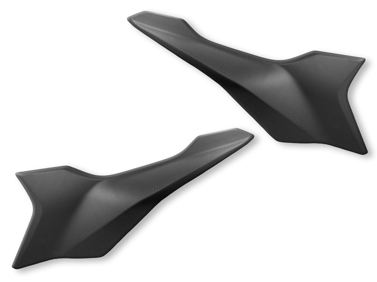 CRB157O HM 698 Mono Matt Carbon Seat Side Covers