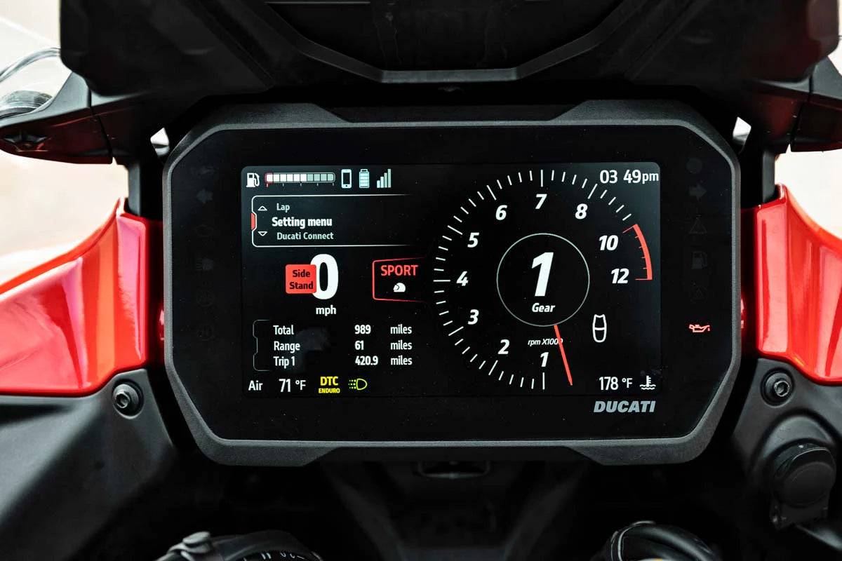 Shieldotron Ducati Multistrada V4 Instrument Cluster Screen Protector