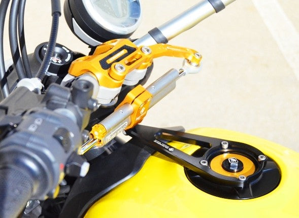 SAS08 Kit Mount Steering Damper Scrambler