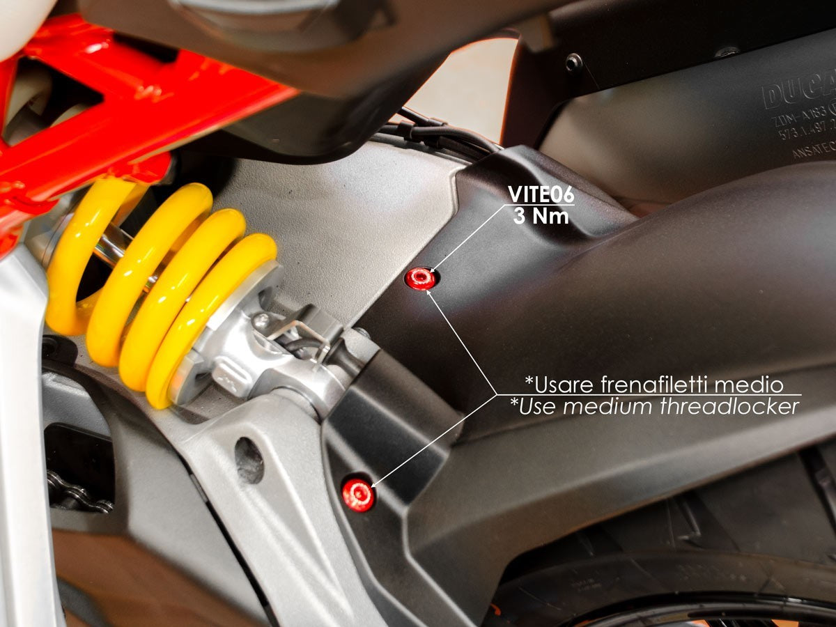 KVT08 Rear Fender Screw Kit