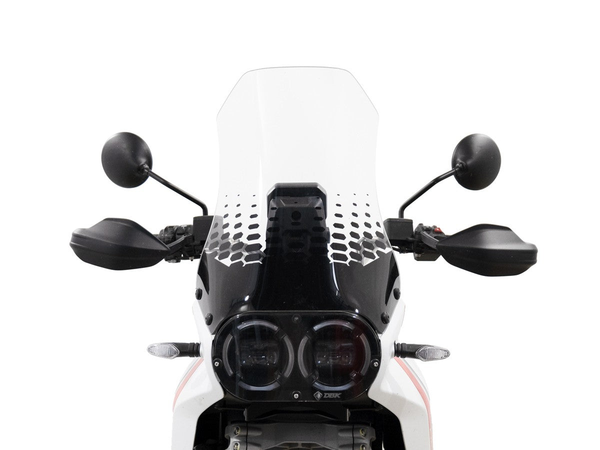 Cup25 DesertX Increased Windscreen Comfort