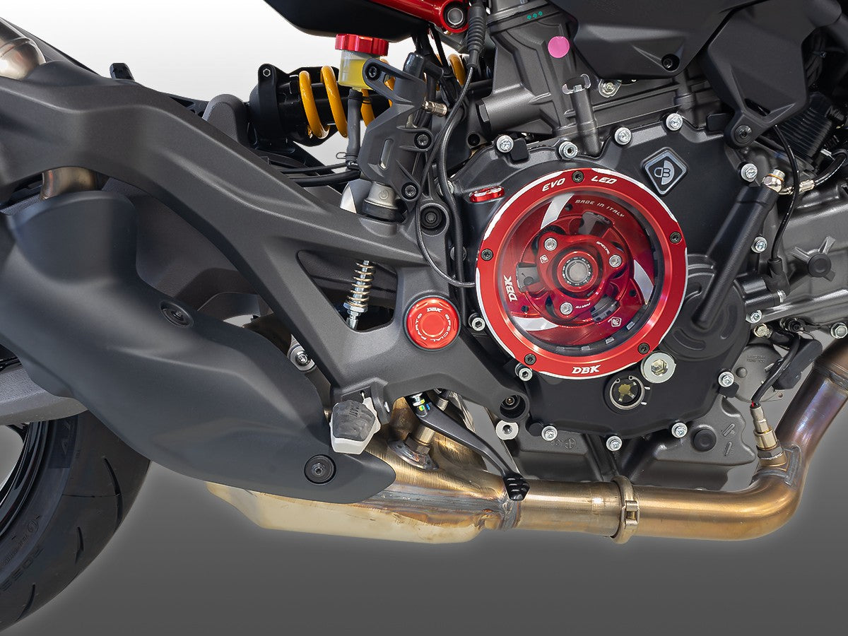 CNC Footrest Cap Kit Ducati Monster V2