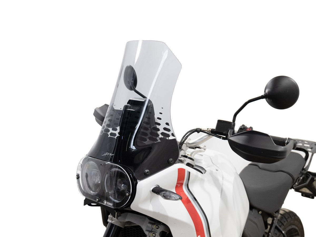 Cup25 DesertX Increased Windscreen Comfort