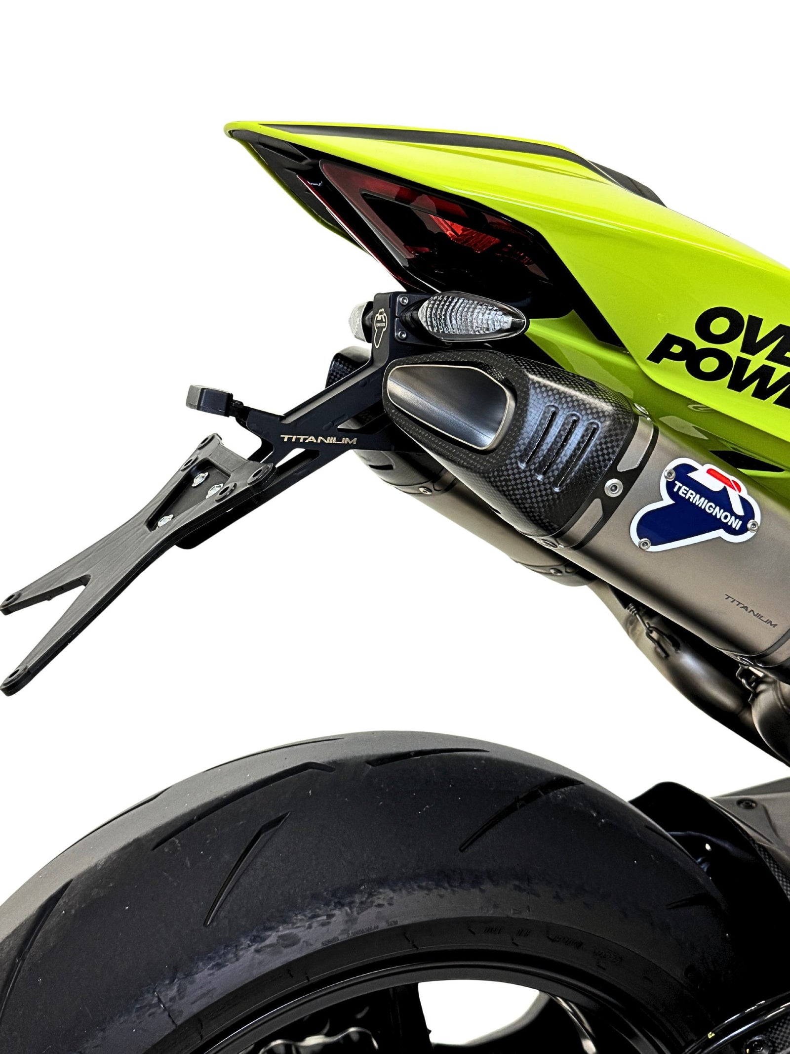 Termignoni Full Titanium License Plate Holder Ducati Panigale V4 2025