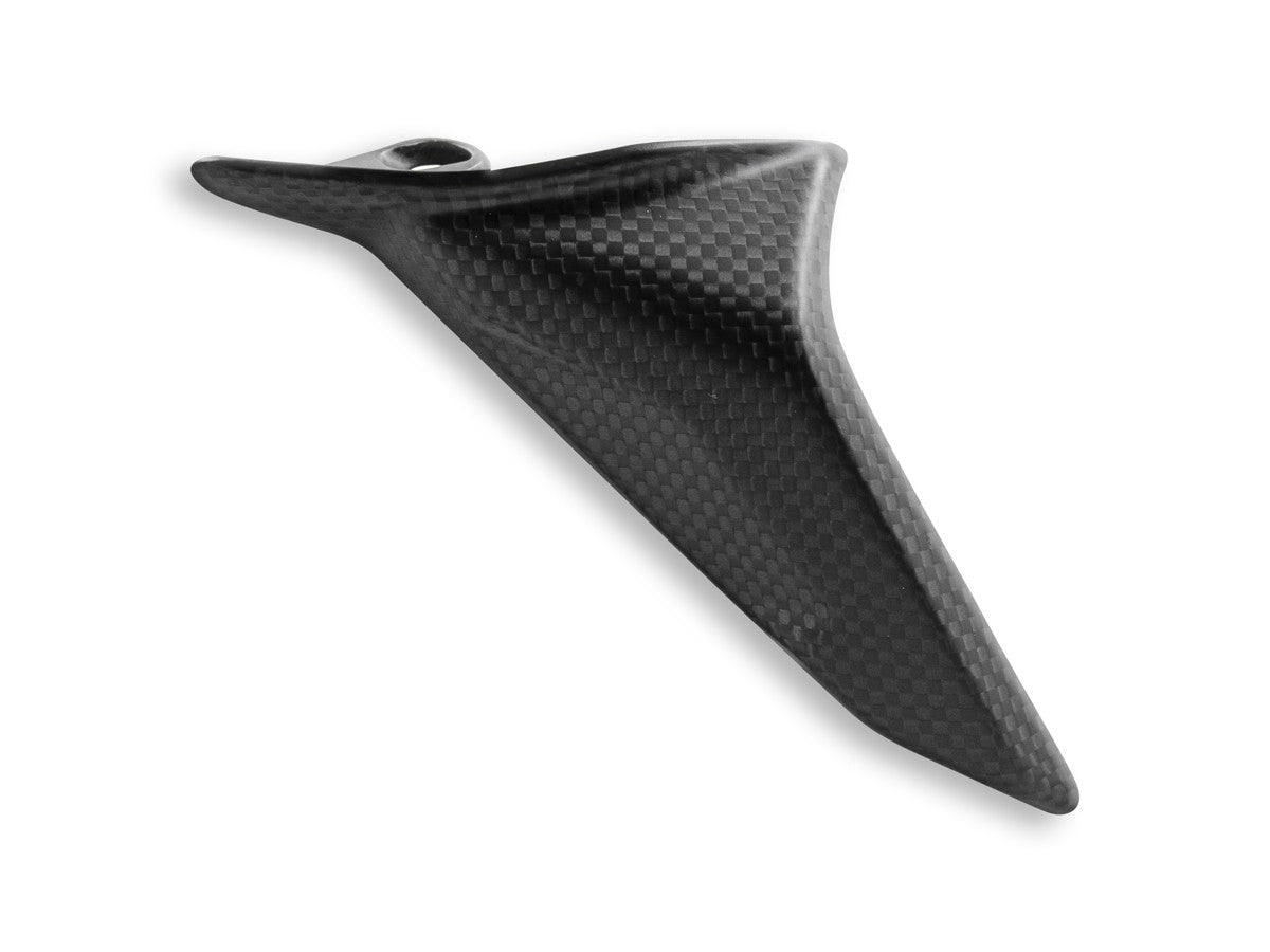 CRB124O Matt Carbon Lower Chain Guard MTS V4 Pikes Peak