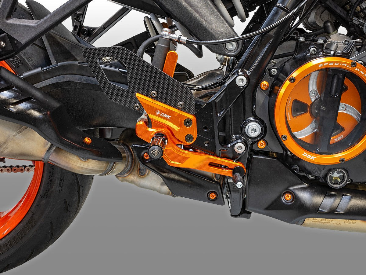 PRKTM01 KTM 990 Duke Adjustable Pilot Rearsets Kit