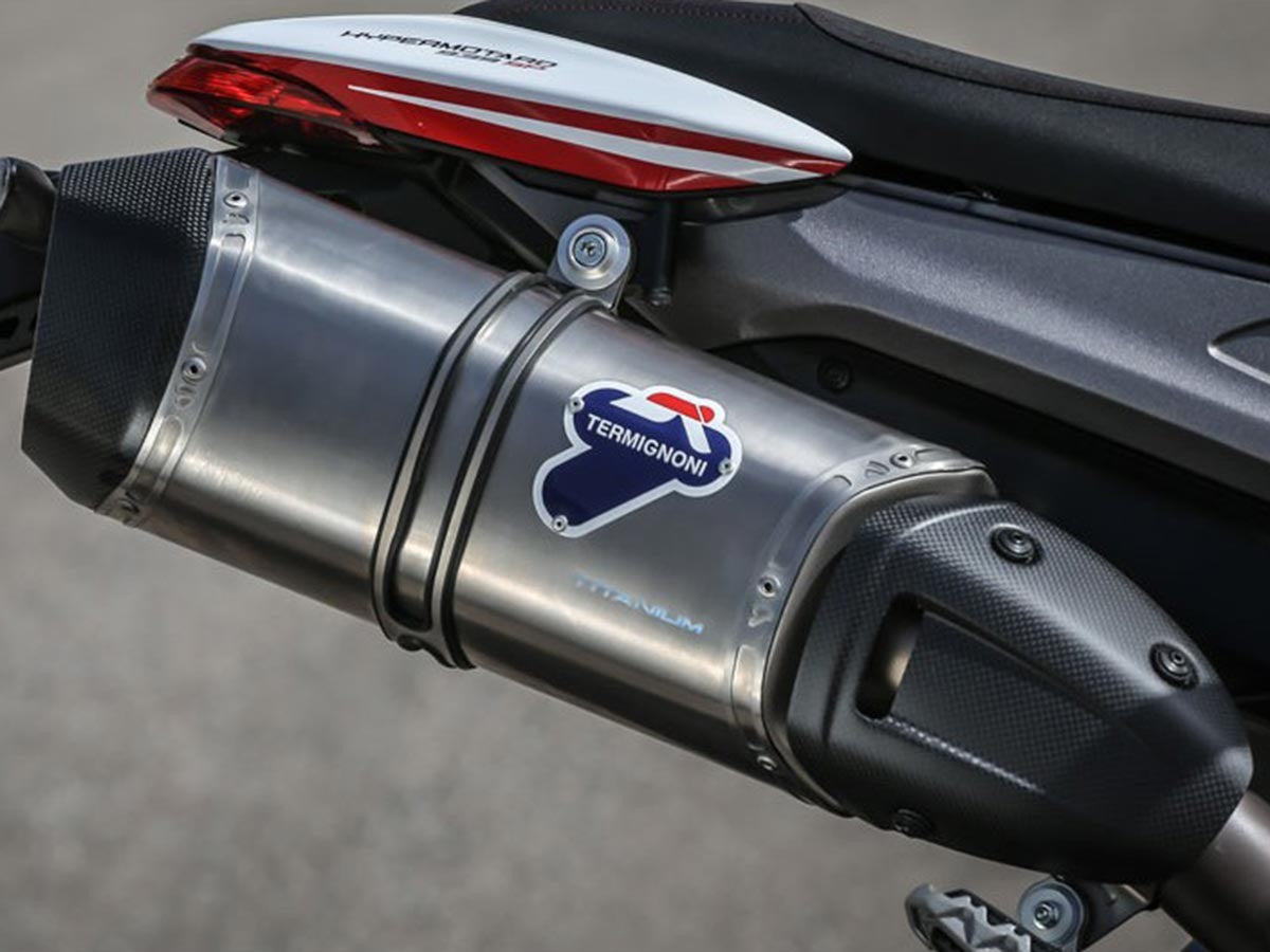 007TOA Termignoni Titanium Muffler Silencer Ducati Hypermotard 821-939