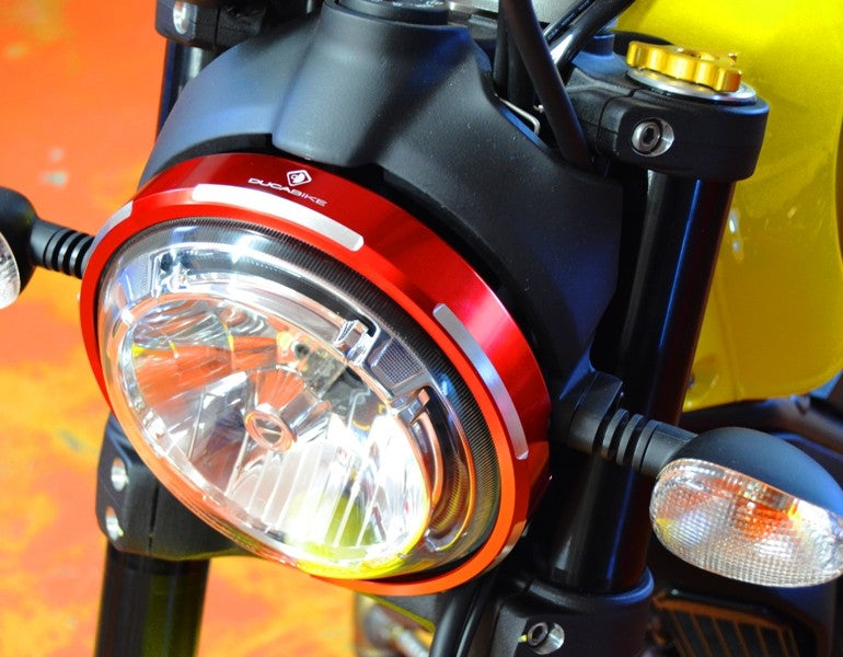 CFSCRA01 Scrambler Billet Aluminium Headlight Trim