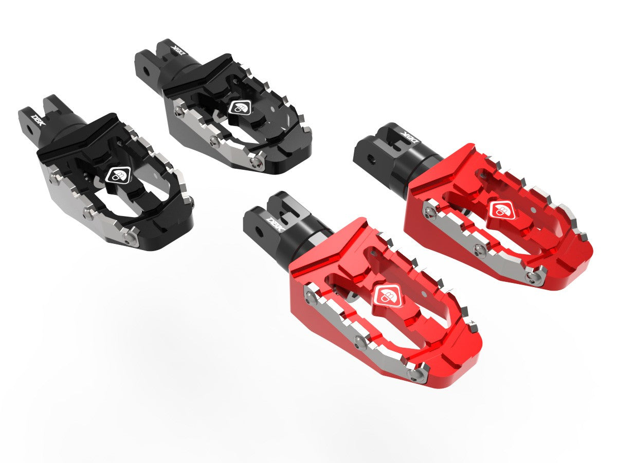 PPDV10 DUCATI ADJUSTABLE OFF-ROAD PILOT PEDALS KIT (Ø6mm PIN)