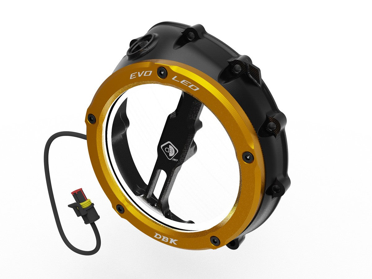 CCDVL12 - BMW EVO LED CLEAR CLUTCH COVER