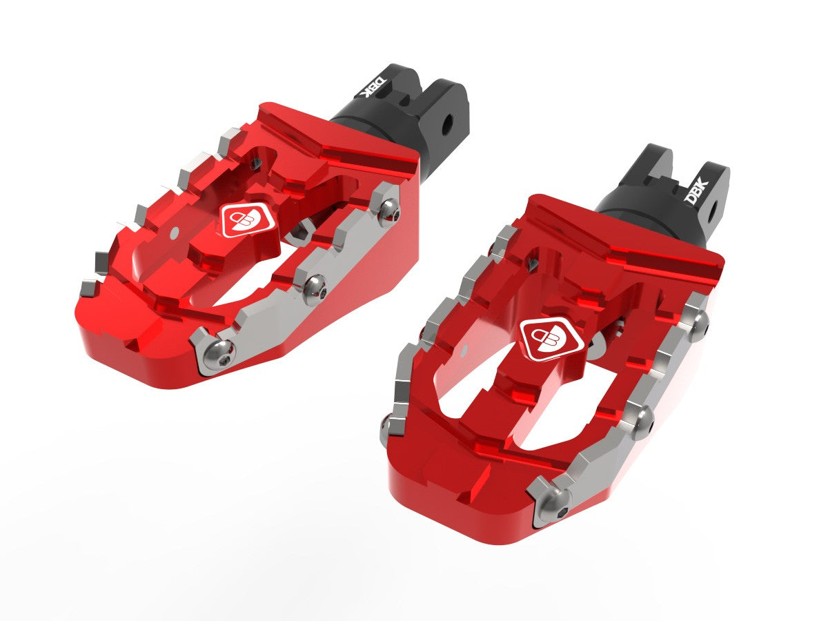 PPDV10 DUCATI ADJUSTABLE OFF-ROAD PILOT PEDALS KIT (Ø6mm PIN)