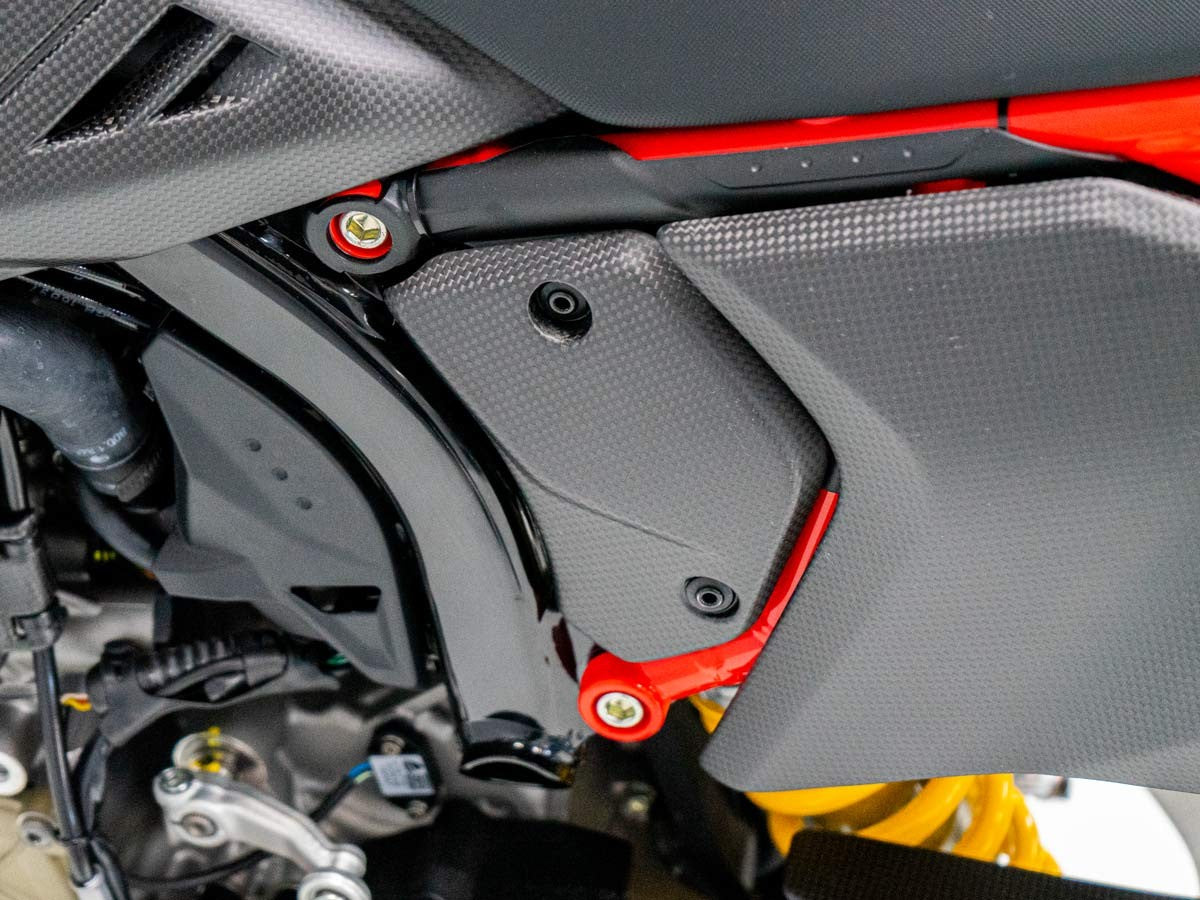 Ducati Hypermotard 698 Mono Matt Carbon Frame Covers
