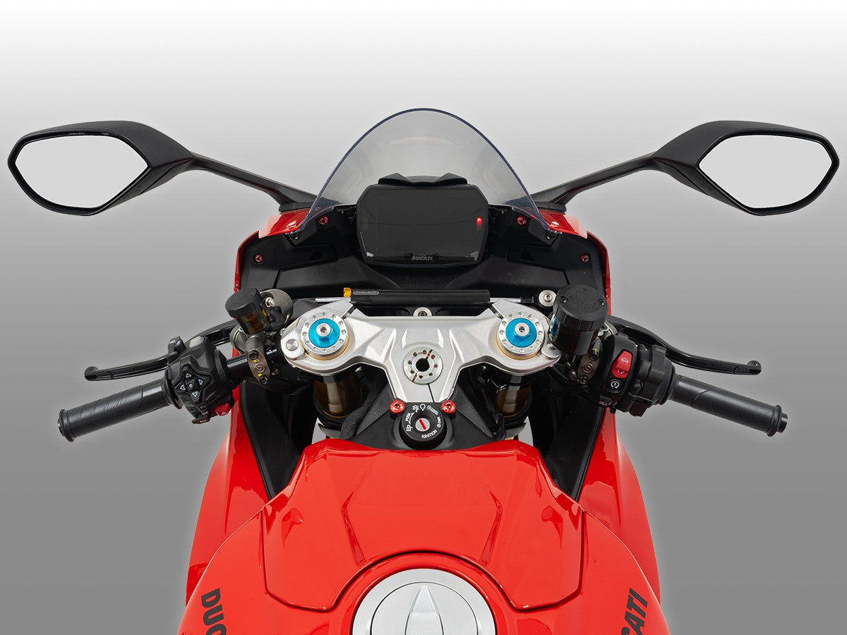 MPSS01 Panigale V2 MY 2025 Clamps For Mounting Racing Half-Handlebars