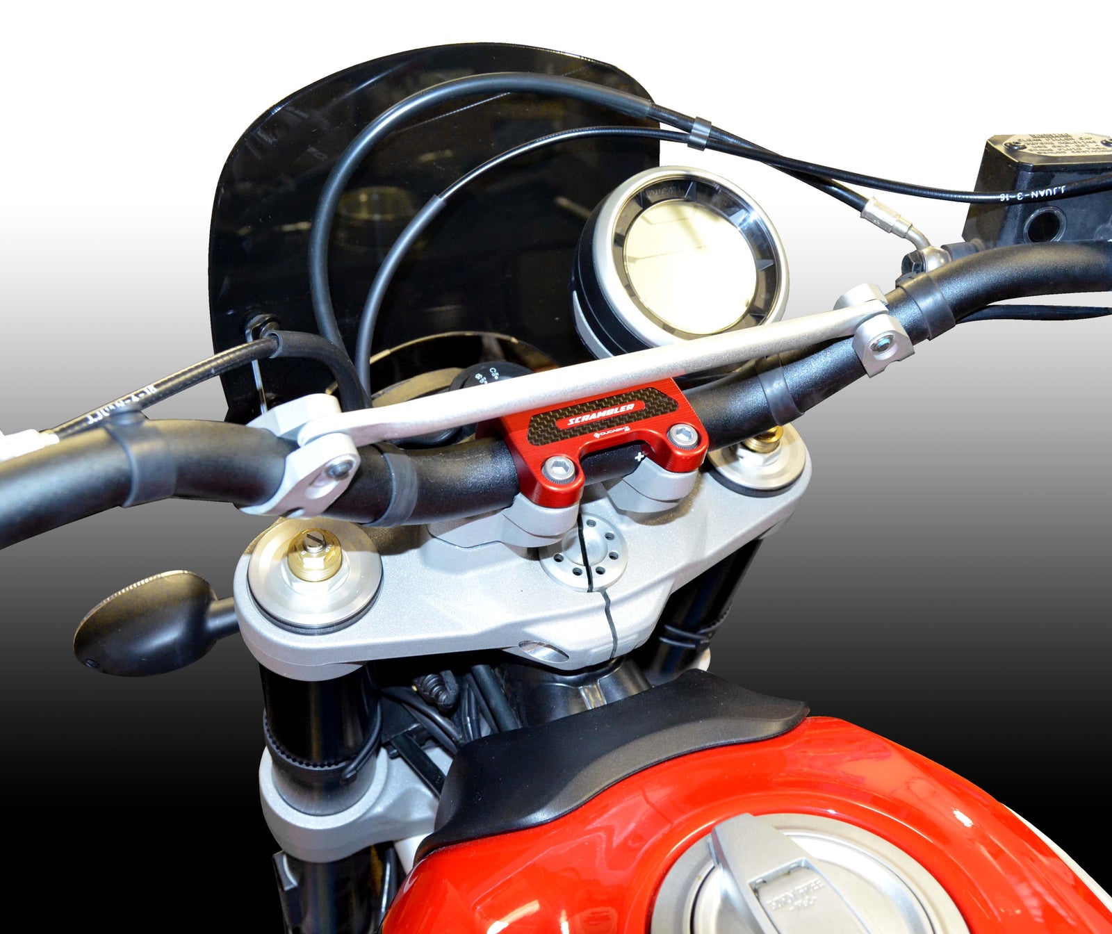 BM12 HANDLEBAR CLAMP SCRAMBLER D28mm