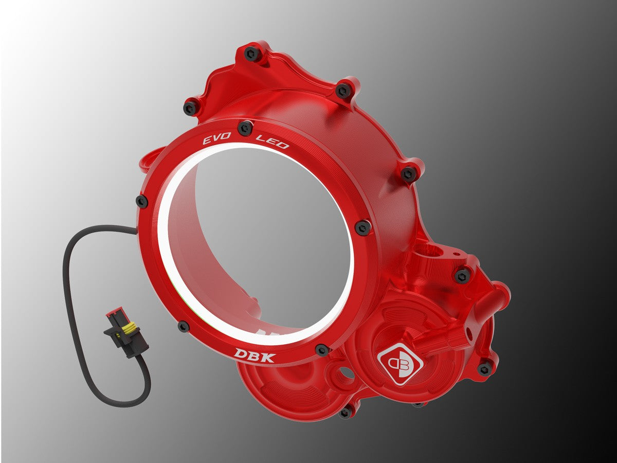 CCDVL15 Ducati HM 698 Mono Clear Clutch Cover 3D-EVO LED
