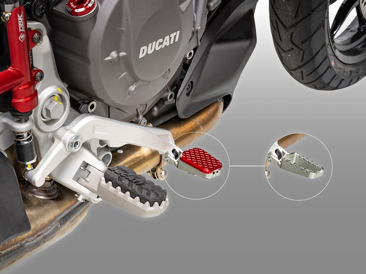 Ducati Multistrada V2 2025 Rear Brake Pedal Extension