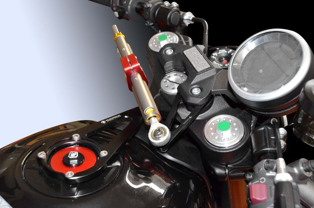 SAS13 Scrambler Cafe' Racer Kit Mount Steering Damper
