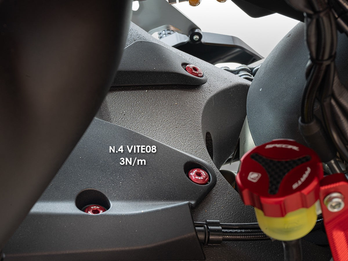 KVT112 - PANIGALE/SF V2 MY 2025 REAR FENDER SCREWS KIT