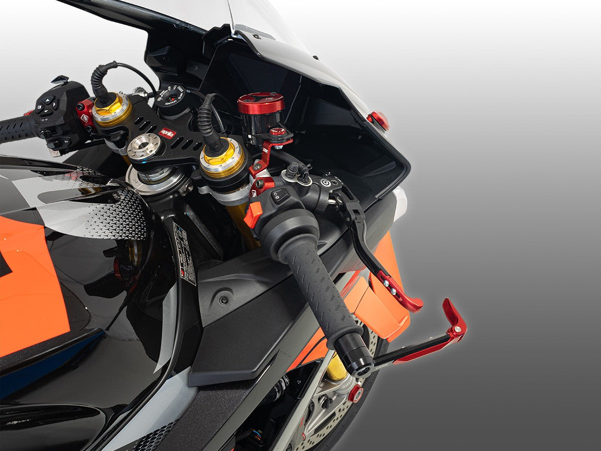 EVO Adjustable Brake & Clutch Lever Kit For Aprilia