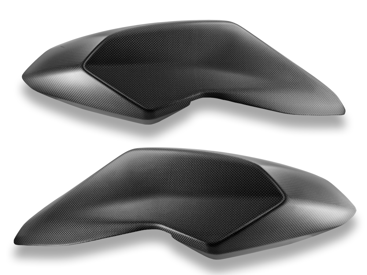 Ducati Hypermotard 950 Matt Carbon Tank Side Covers