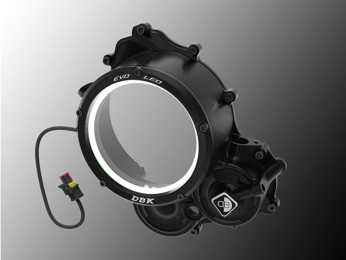 CCDVL15 Ducati HM 698 Mono Clear Clutch Cover 3D-EVO LED